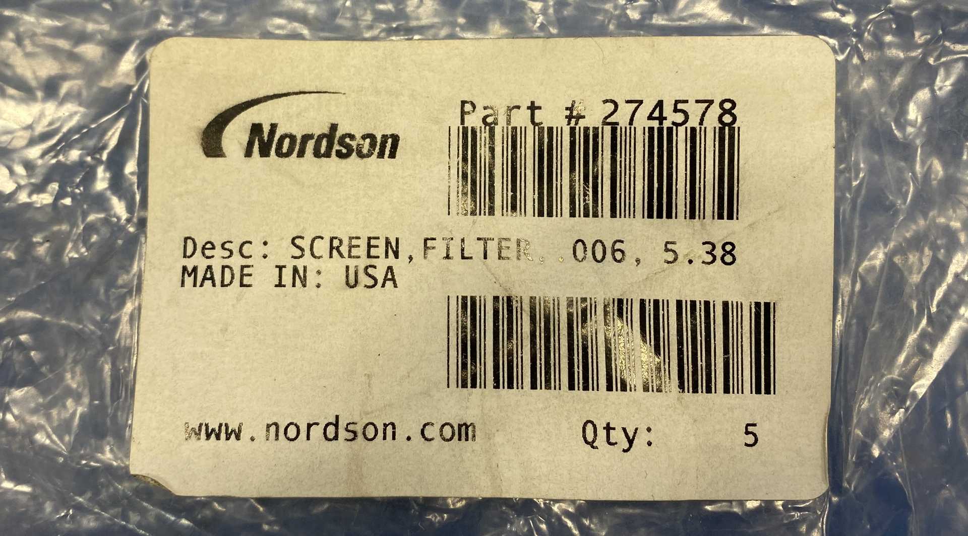 Nordson® 274578 Screen Filter