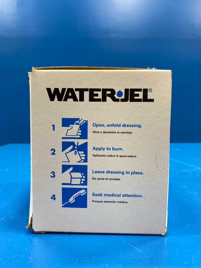 WaterJel 4"x4" Burn Dressing  Sterile Gel-Soaked Item #0404