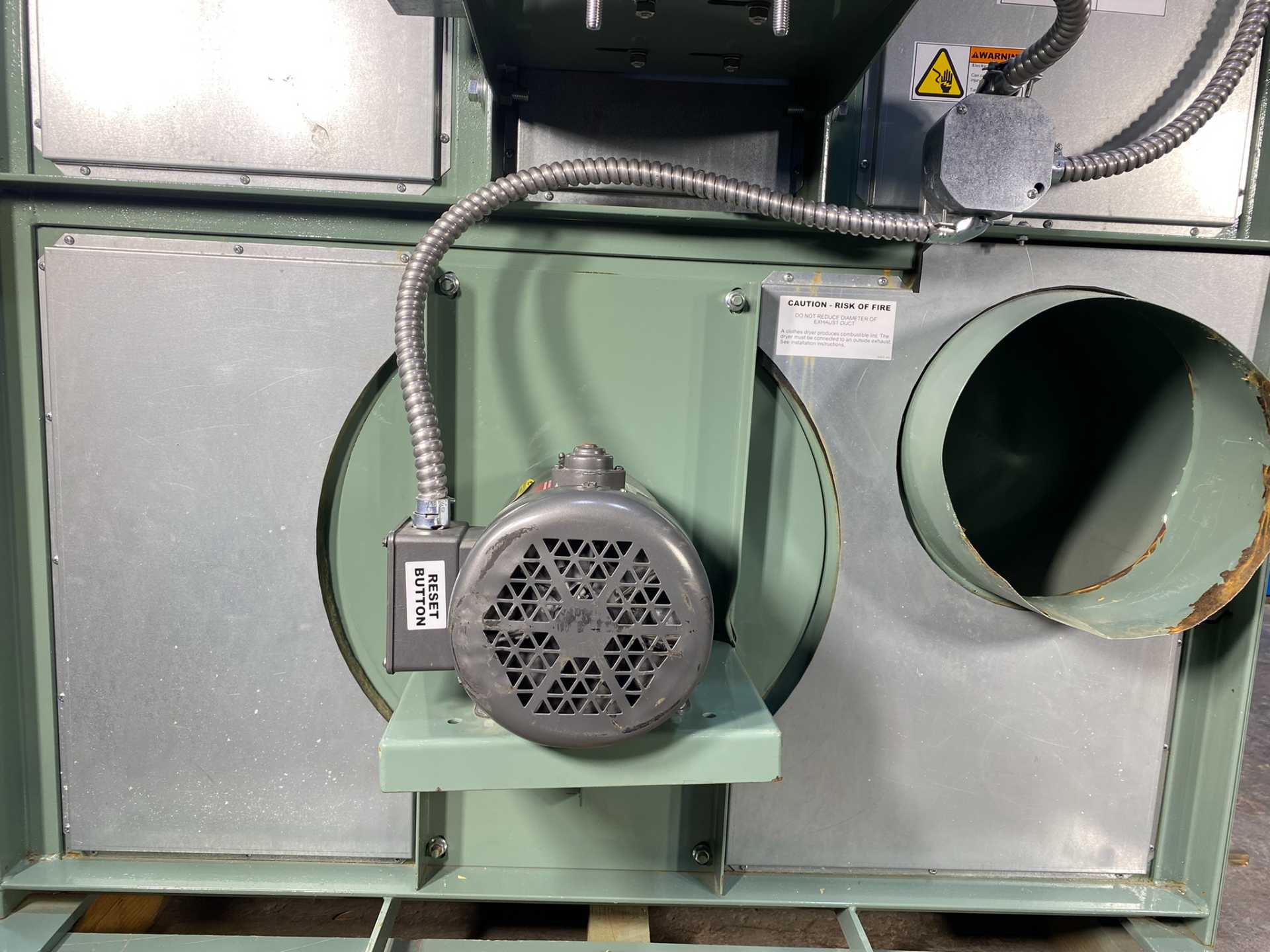 2014 Edro Dyna M110S Steam Dryer - 110 lb Capacity, 3-Phase 440V - Industrial Laundry Dryer with Manual