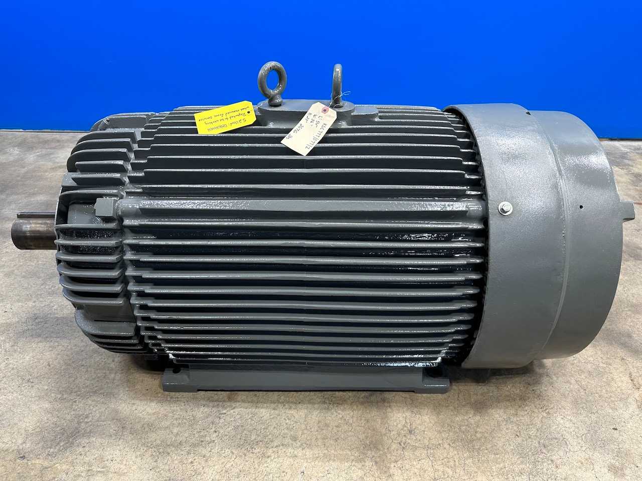 Reliance 841XL severe duty 250hp 449T 460V 1785 rpm electric motor