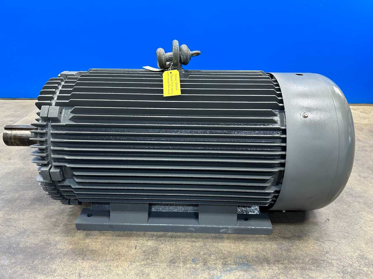 Worldwide Advanced Crusher Motor - 250 HP, 460V TEFC - High-Performance Industrial Motor