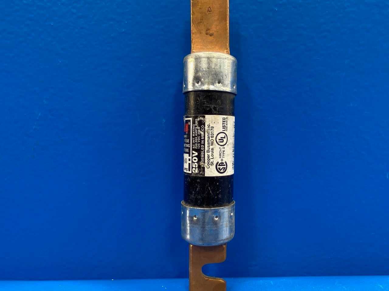 Bussmann FUSETRON FRN-R-100 Class RK5 Time Delay Fuse 100A 250V