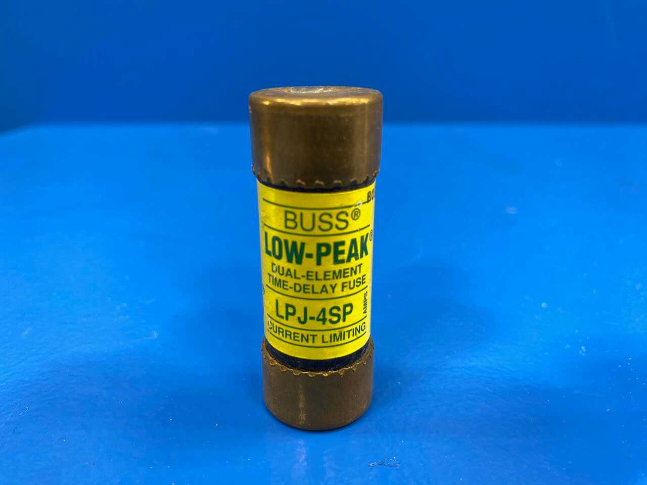 4 AMP Bussmann Low-peak LPJ-4SP Time Delay