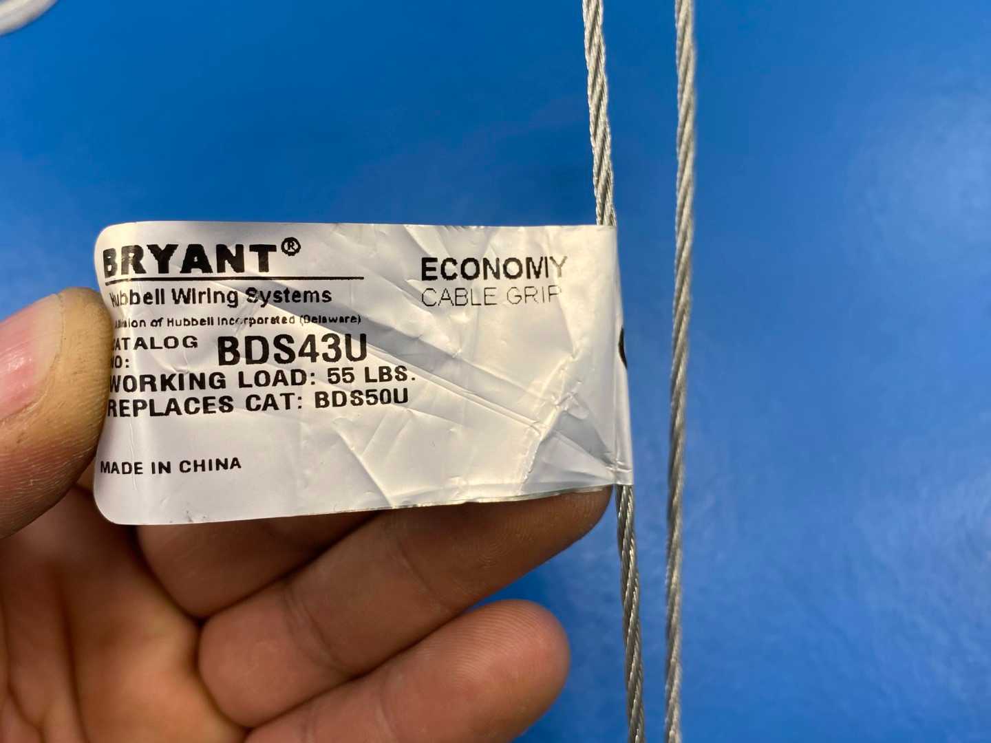 Bryant BDS50U  Economy Cable Grip