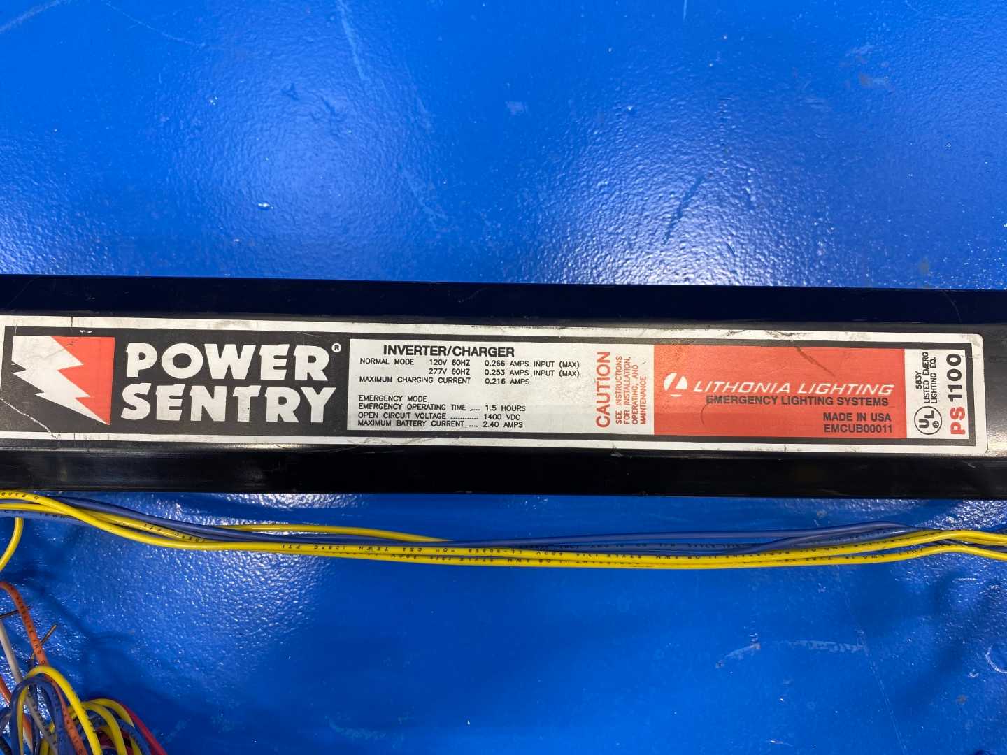 Lithonia Lighting PS1100 Power Sentry Inverter/Charger 