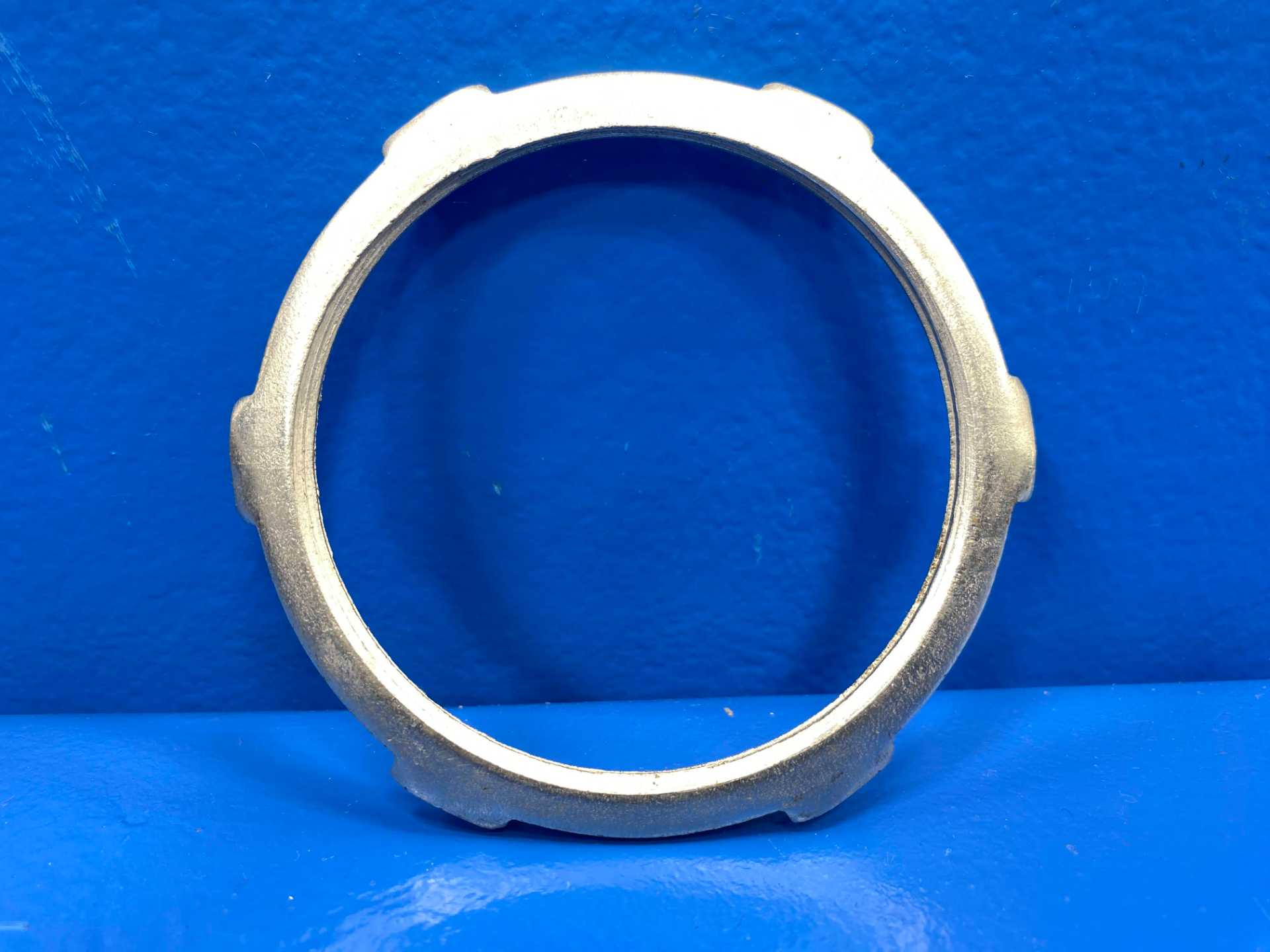 5 1/2" Rigid steel Locknut