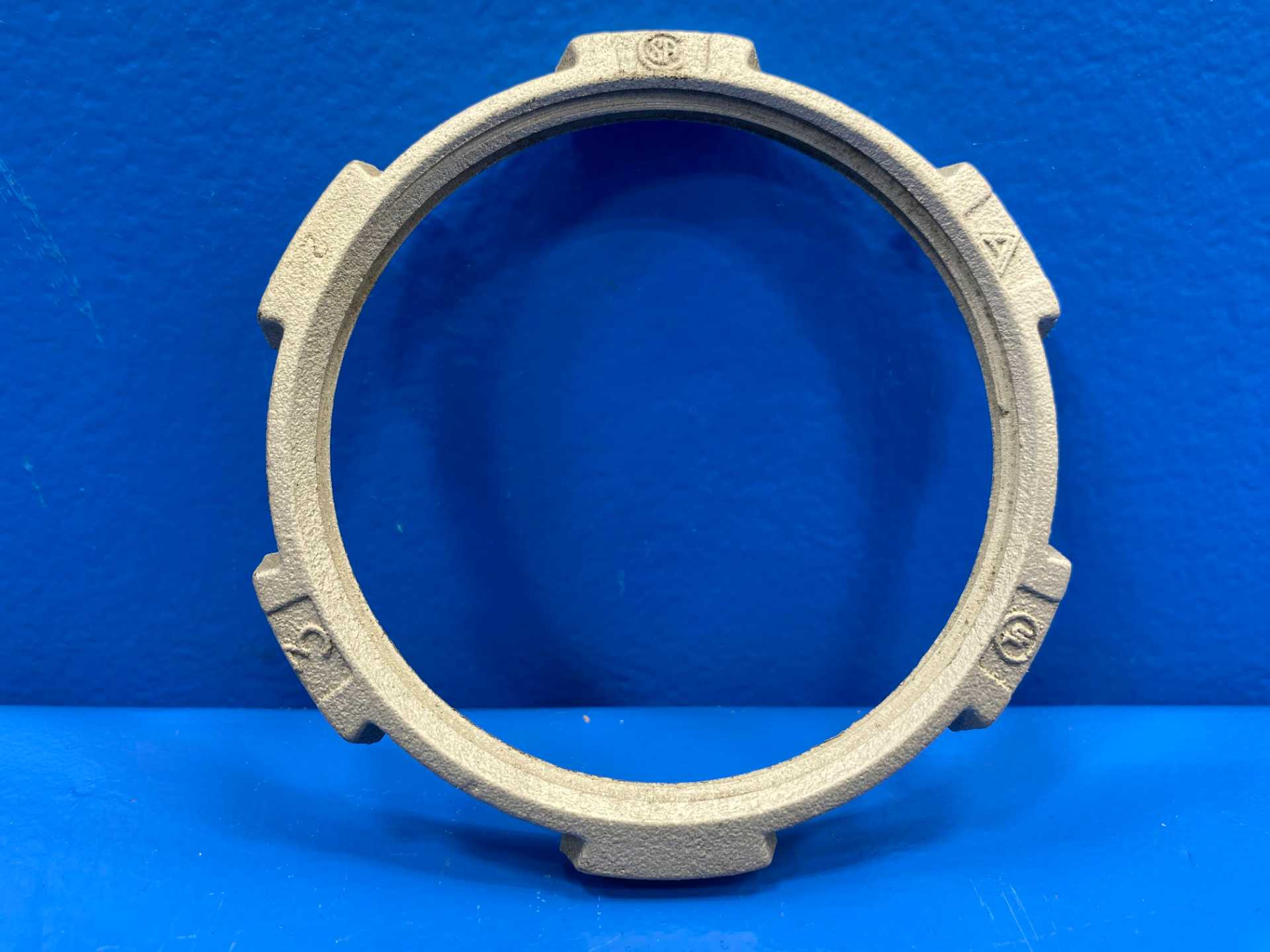 3 1/2 " Rigid steel Locknut