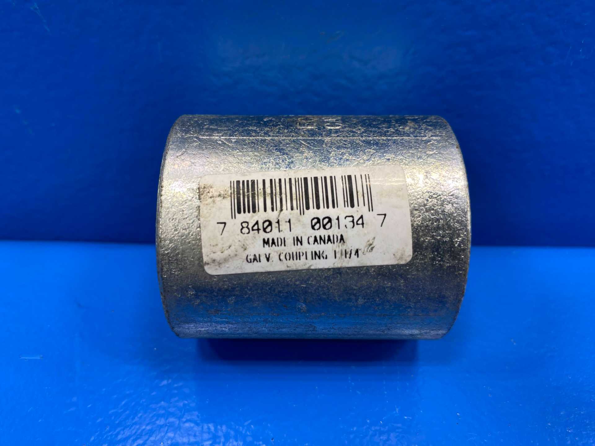 1-1/4" Galvanized Coupling