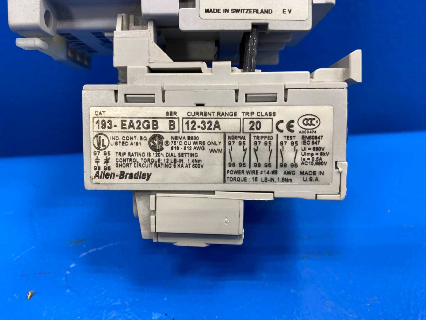 Allen-Bradley 100-C23*10 Standard IEC Contactor