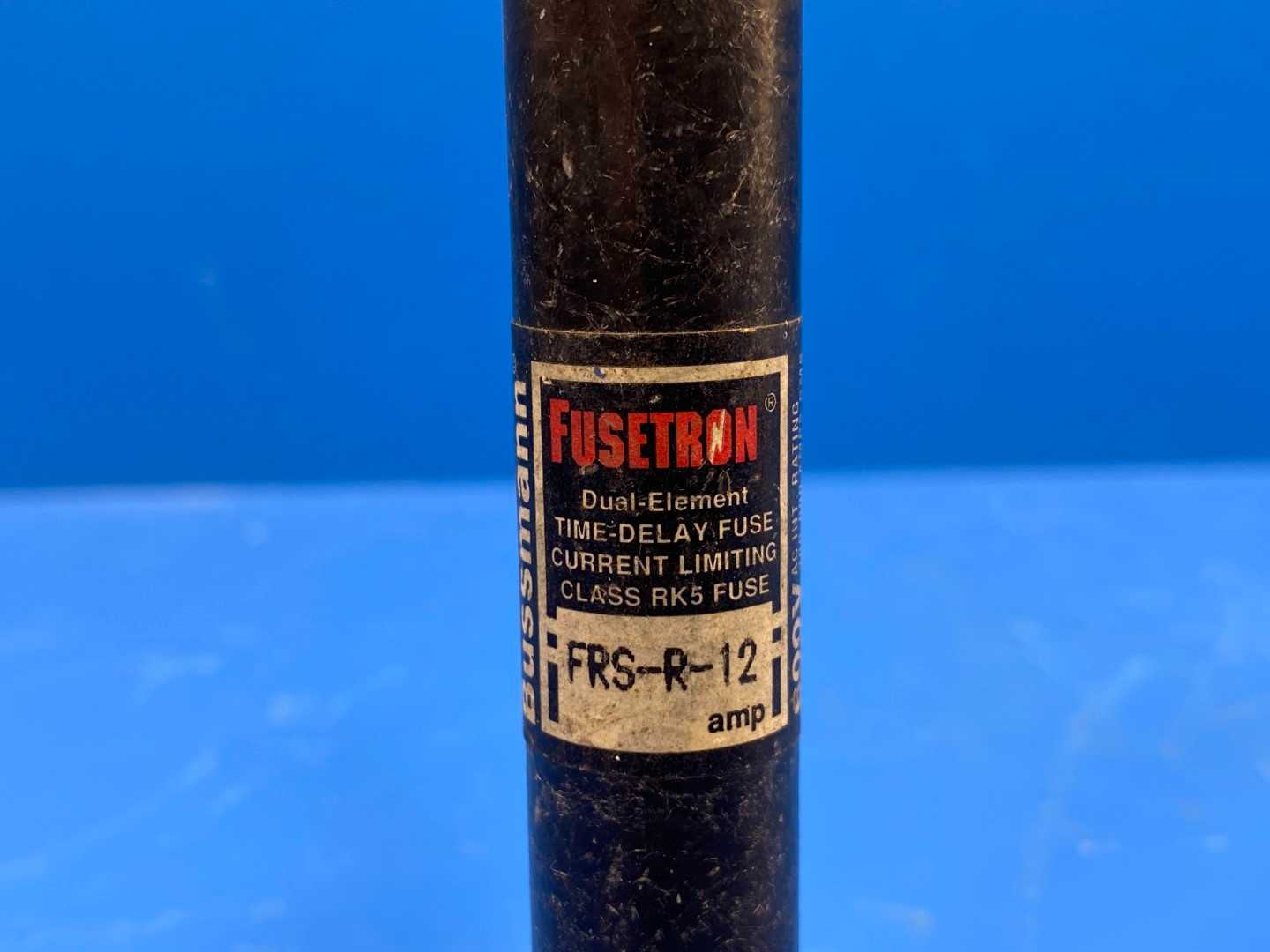 12 AMP Bussmann Fusetron FRS-R-12 Time Delay