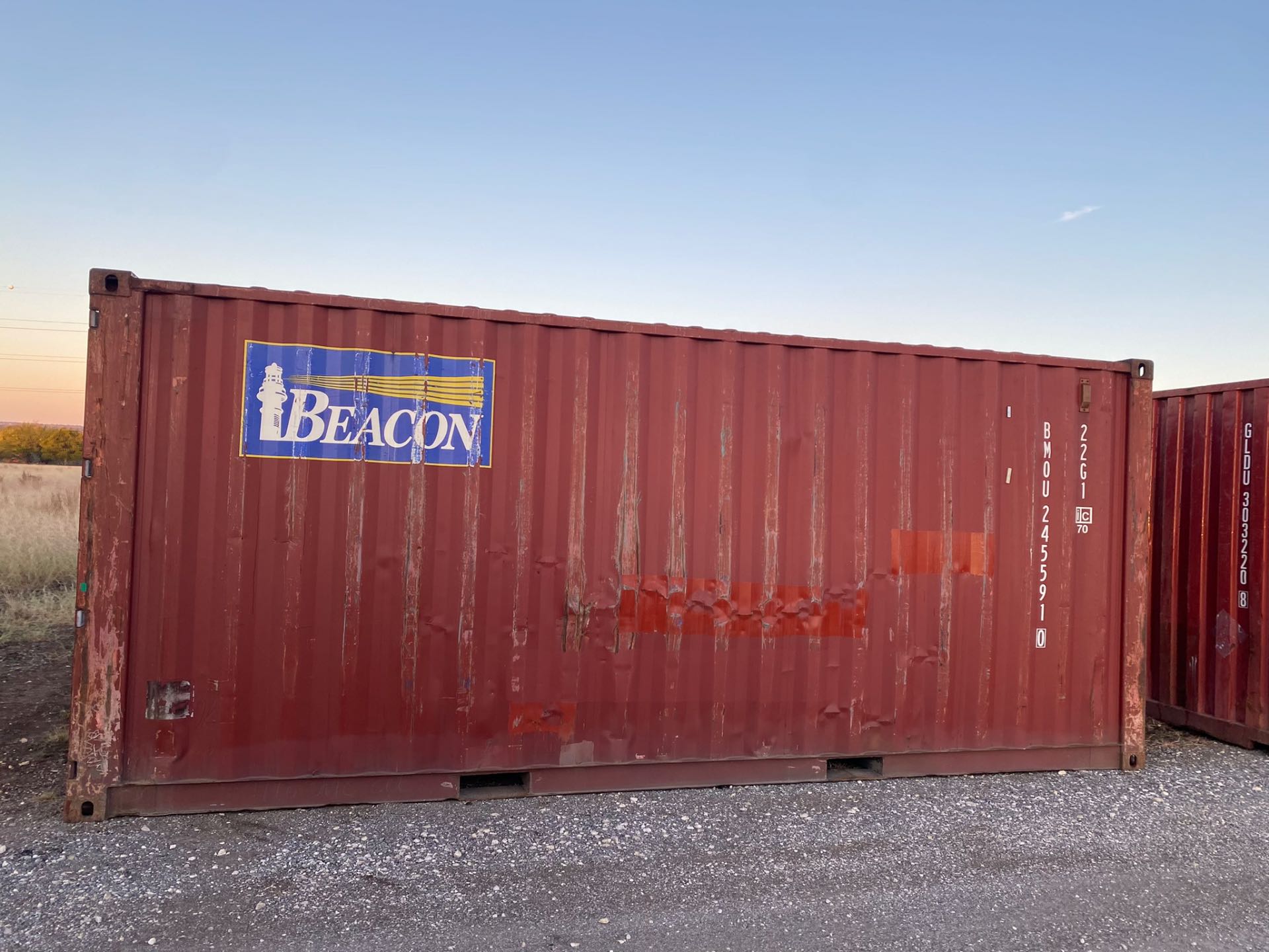 20' USED STD Container Cargo Worthy
