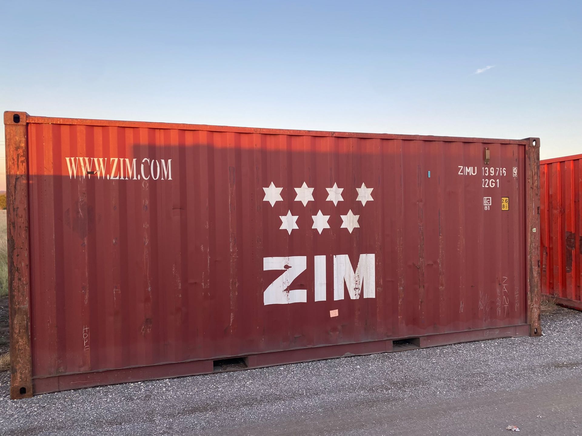 20' USED STD Container Cargo Worthy