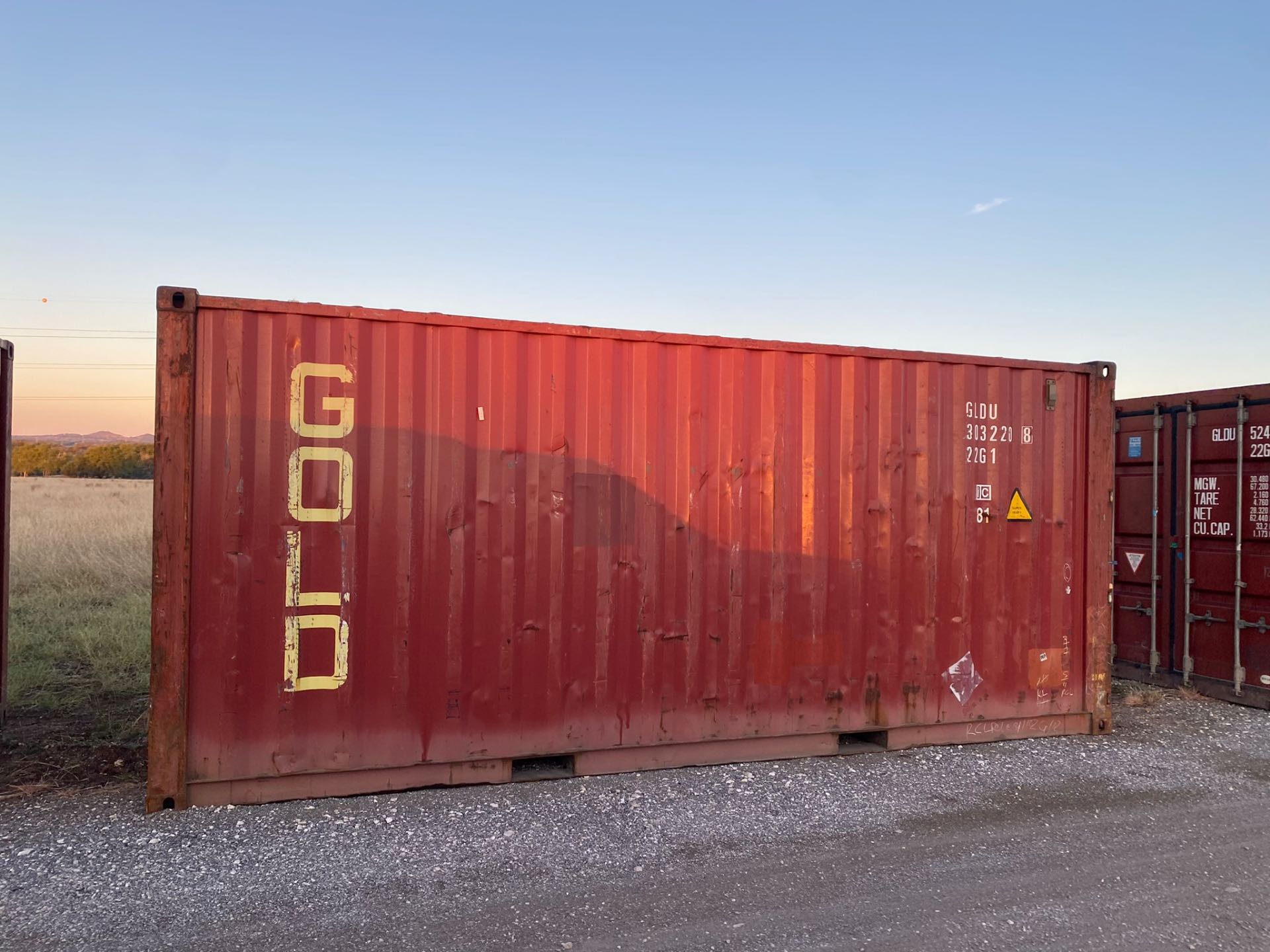 20' USED STD Container Cargo Worthy