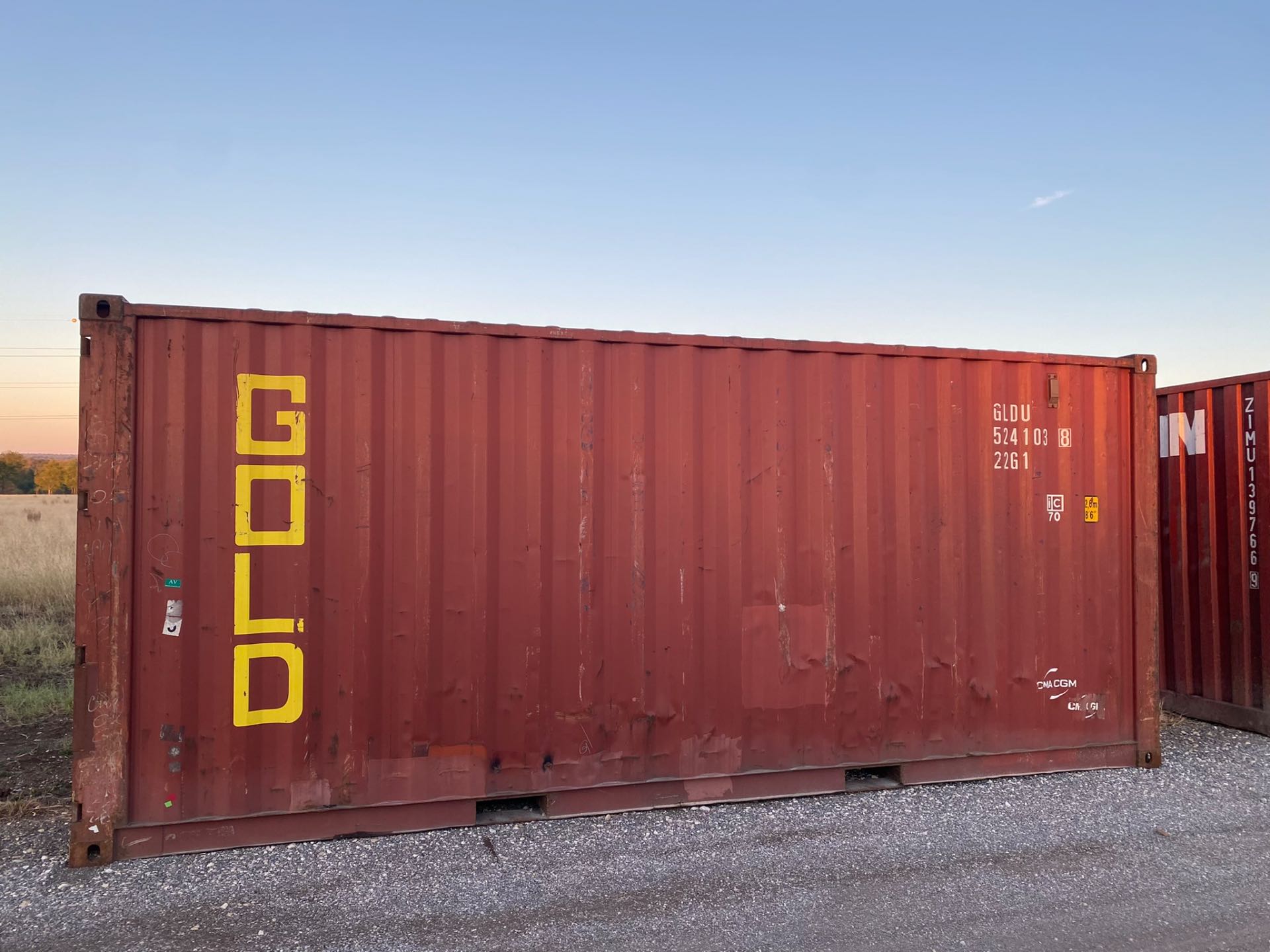 20' USED STD Container Cargo Worthy