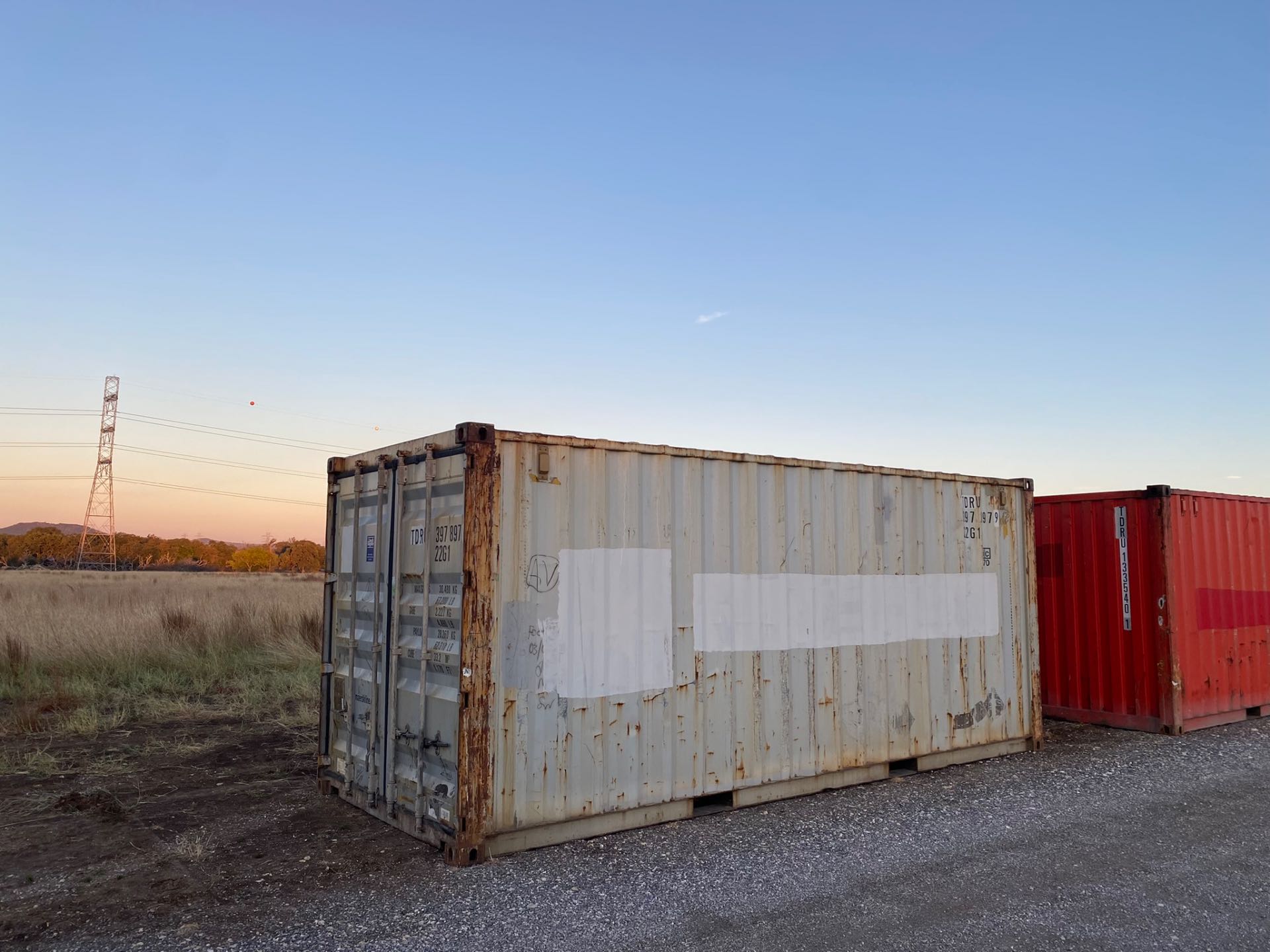 20' USED STD Container Cargo Worthy