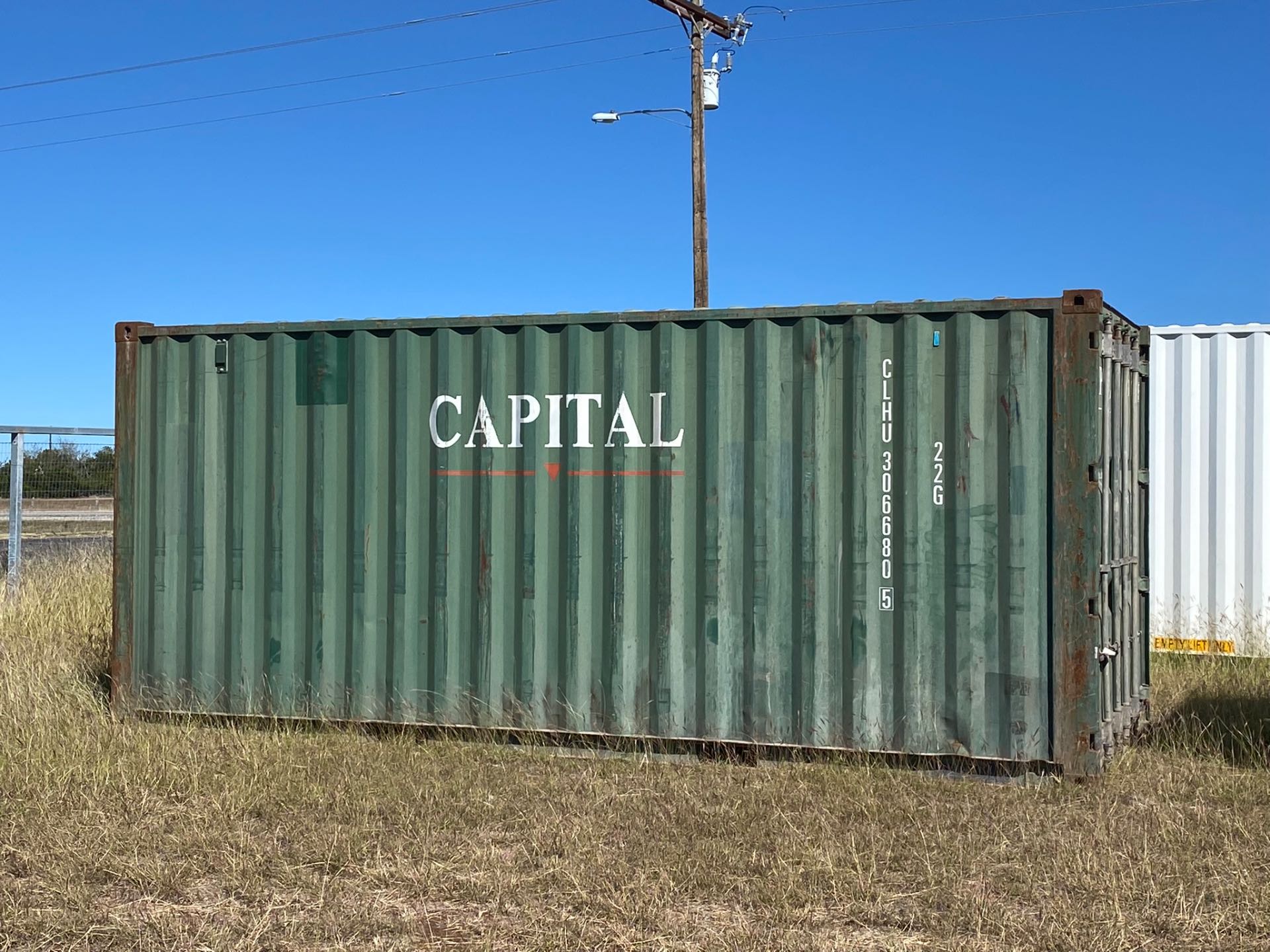 20' USED STD Container Cargo Worthy