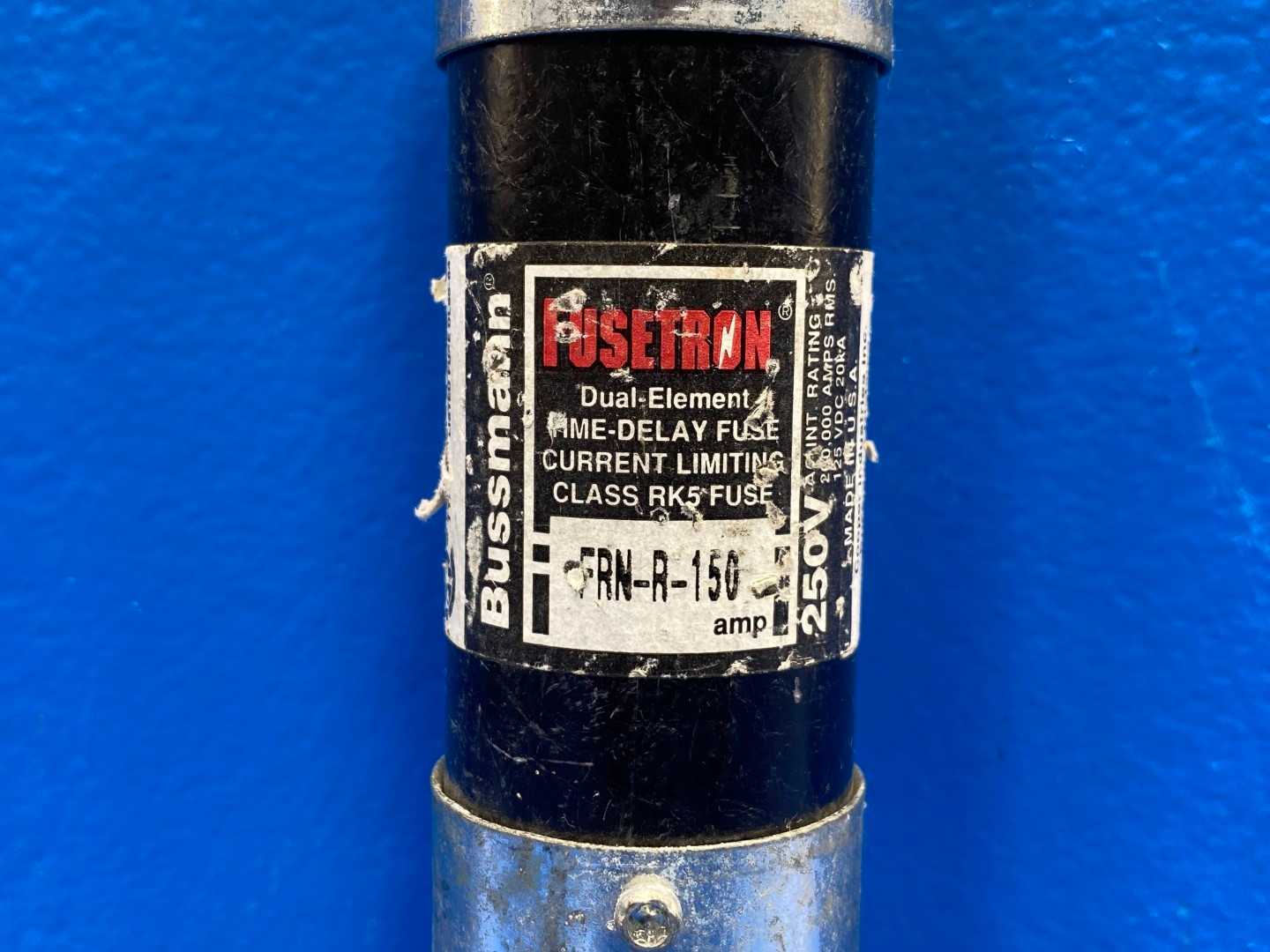 150 AMP Bussmann Fusetron FRN-R-150 Time Delay