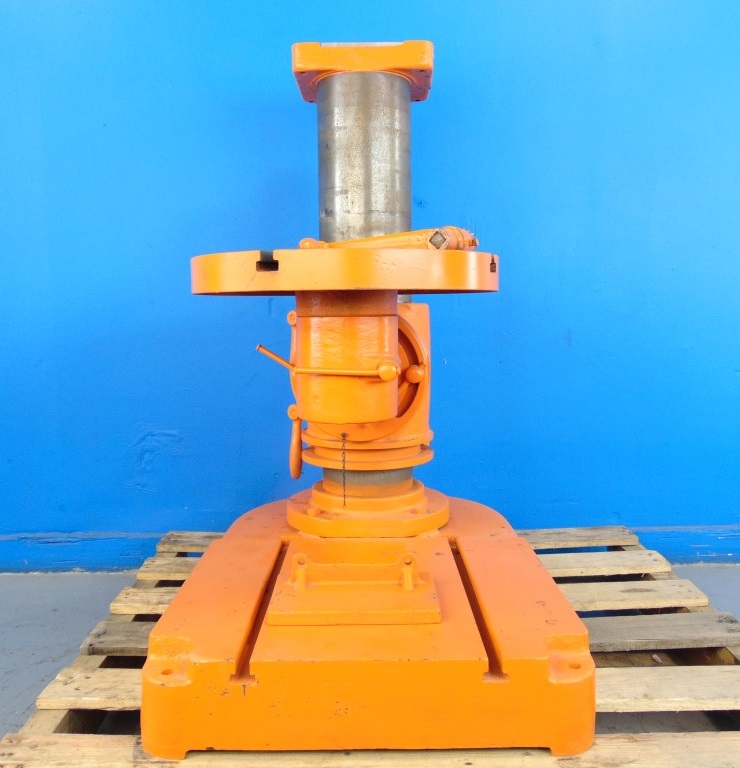 INDUSTRIAL DRILL PRESS BASE and table NEEDS REPAIR 