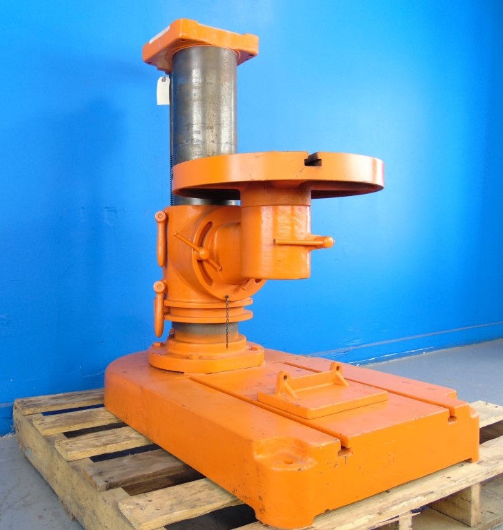 INDUSTRIAL DRILL PRESS BASE and table NEEDS REPAIR 
