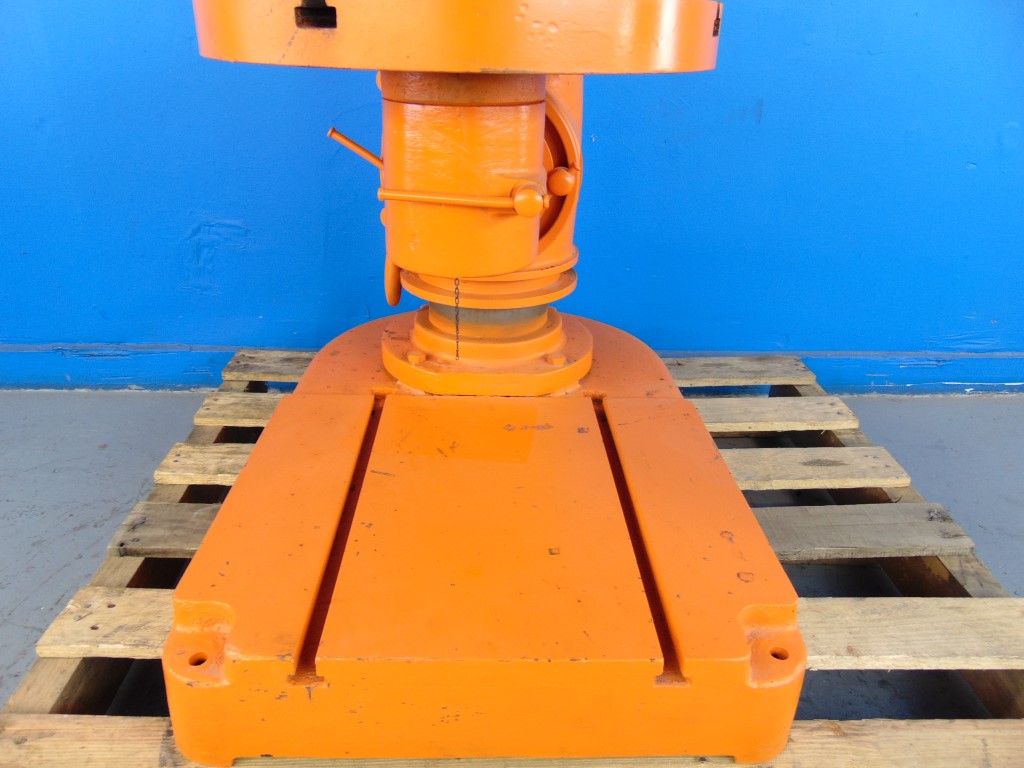 INDUSTRIAL DRILL PRESS BASE and table NEEDS REPAIR 