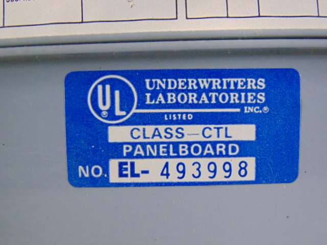 225A Westinhouse PRL1CKT42 208Y/120 4 wire 3ph Panelboard w/key