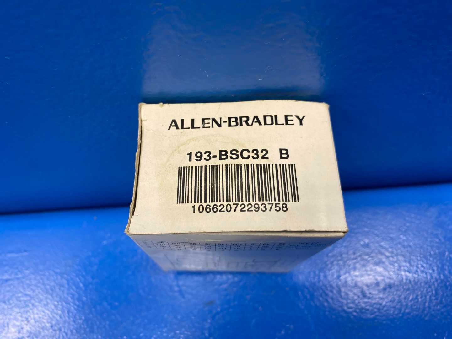 Allen Bradley Bulletin 193-BSC32