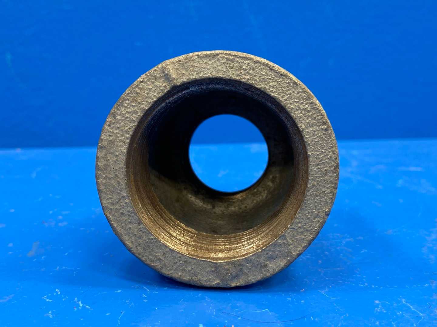 1-1/2" x 1" NPSC Class 150 Sch 40 Galv Malleable Iron Reducer Coupling (66635)