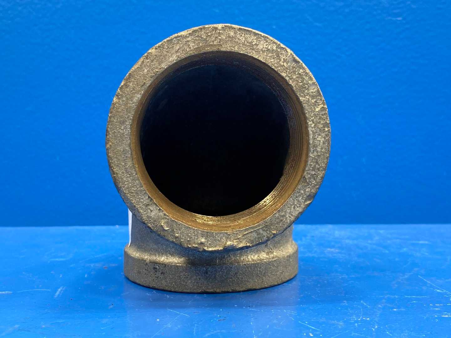 3" NPSC 90° 150 lb Galvanized Malleable Iron Pipe Elbow (Domestic) (66606)