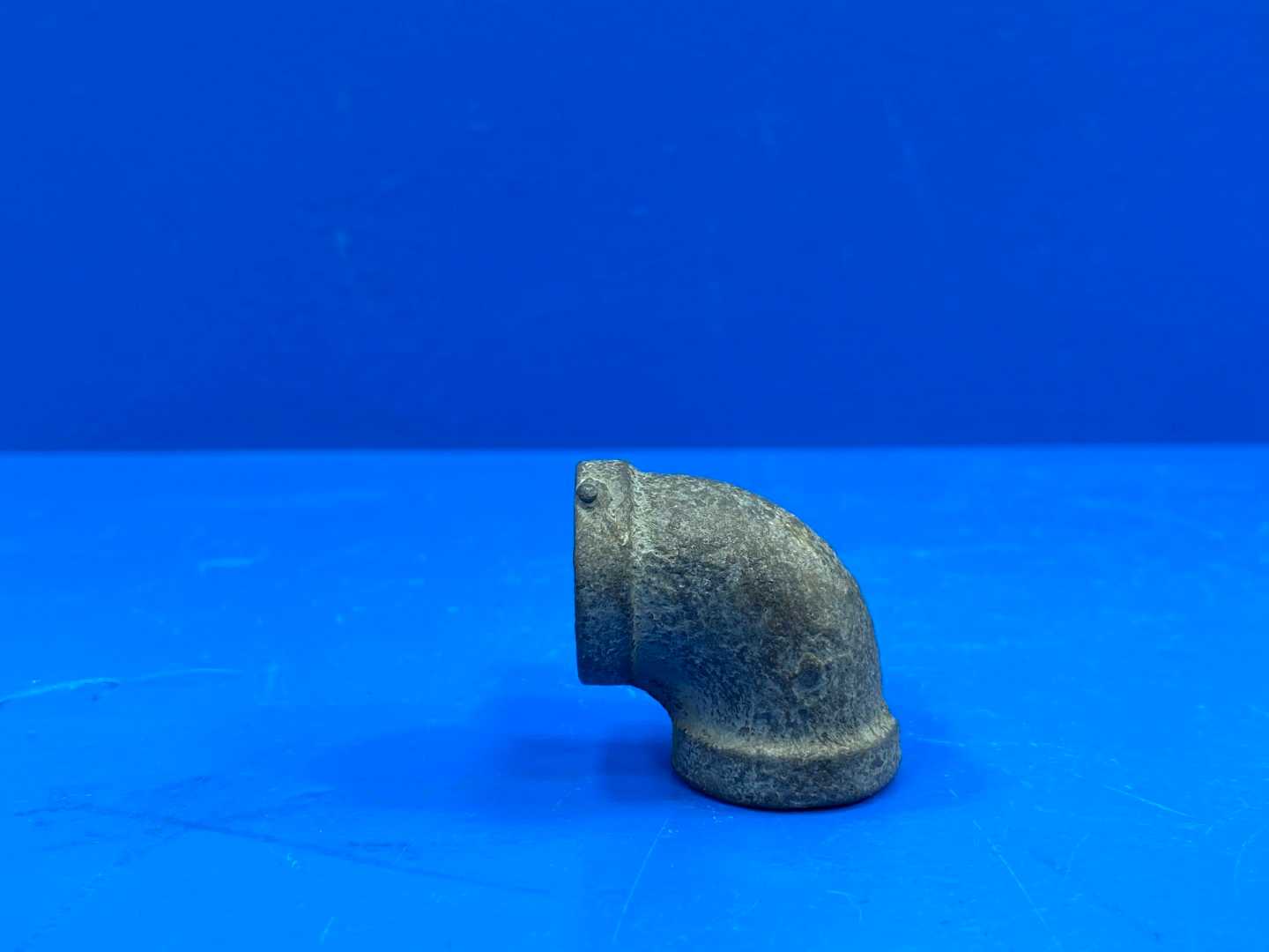 3/8" 90° 150 lb Galvanized Malleable Iron Pipe Elbow (Domestic) (66502)