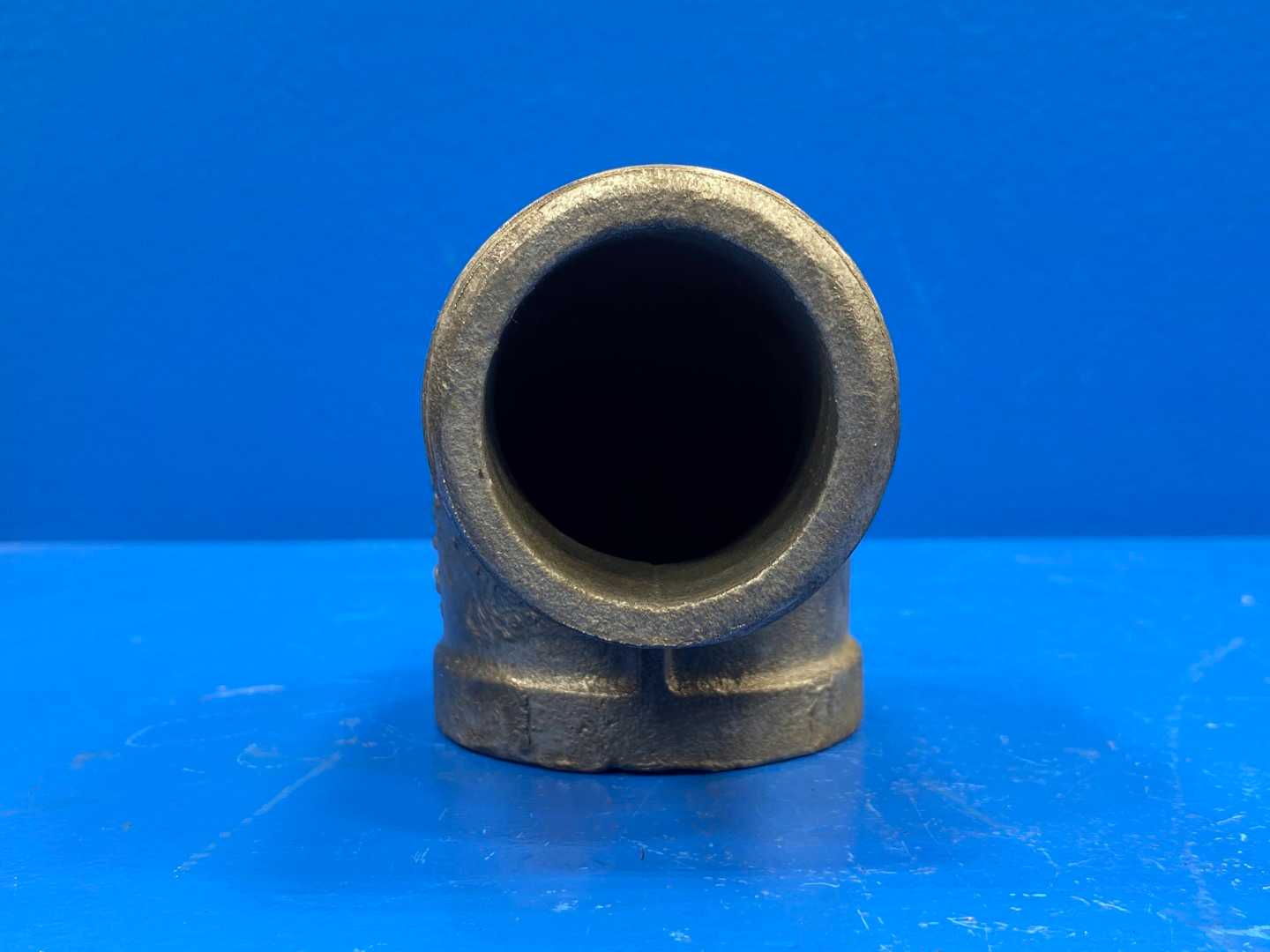 2" 90° 150 lb Galvanized Malleable Iron Street Pipe Elbow (66536)