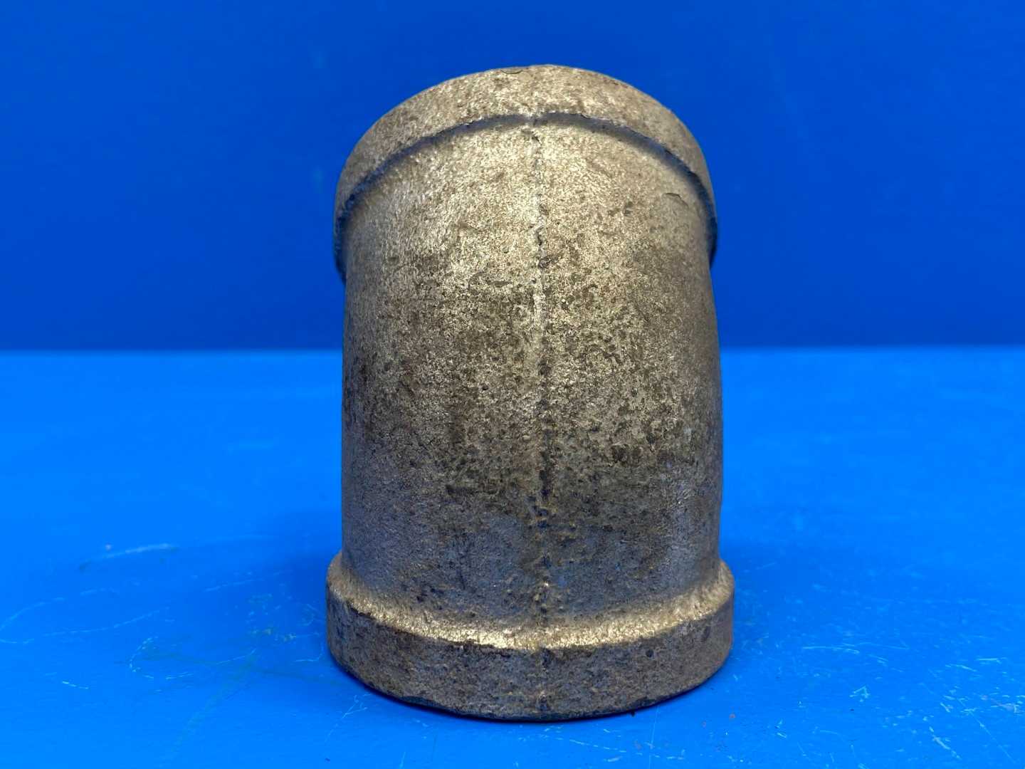 1-1/4" NPSC 45° 150 lb Galvanized Malleable Iron Pipe Elbow (Domestic) (66520)