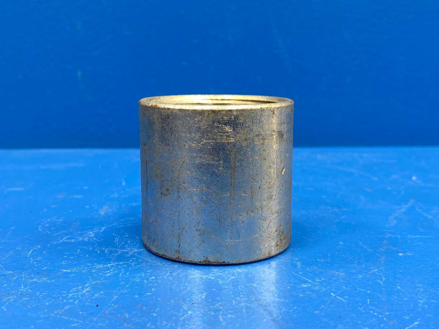 1-1/2" Class 150 Sch 40 Galvanized Merchant Steel Coupling (Domestic) (66577)