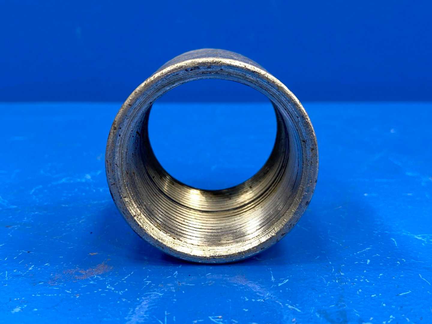 1-1/2" Class 150 Sch 40 Galvanized Merchant Steel Coupling (Domestic) (66577)