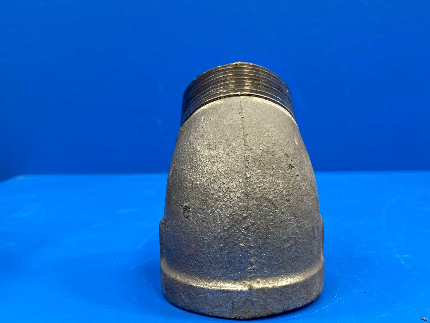 1-1/2" 45° 150 lb Galvanized Malleable Iron Street Pipe Elbow (Domestic) (66547)