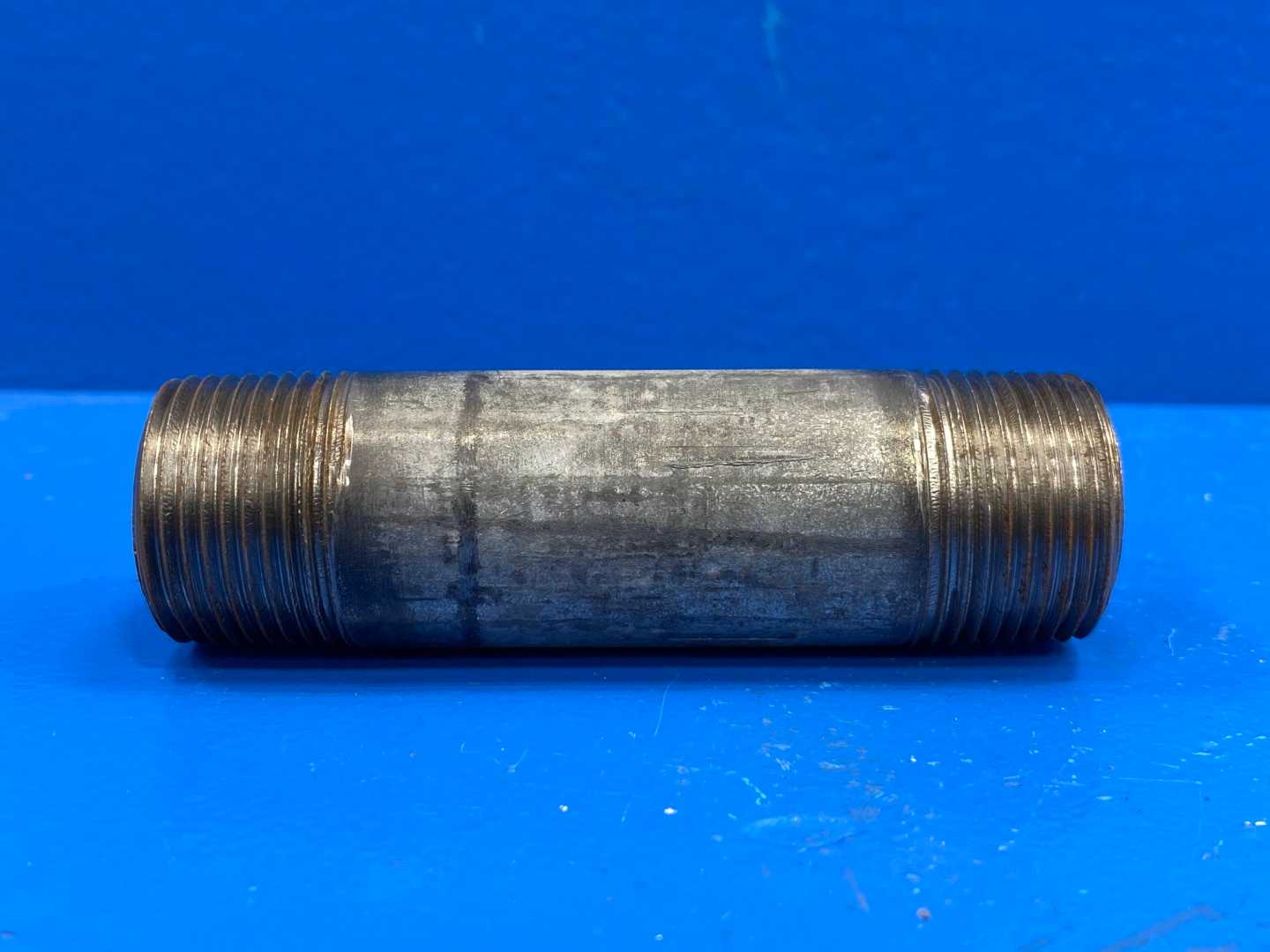 3/4" x 3-1/2" Schedule 40 Galvanized Steel Welded Pipe Nipple (66745)