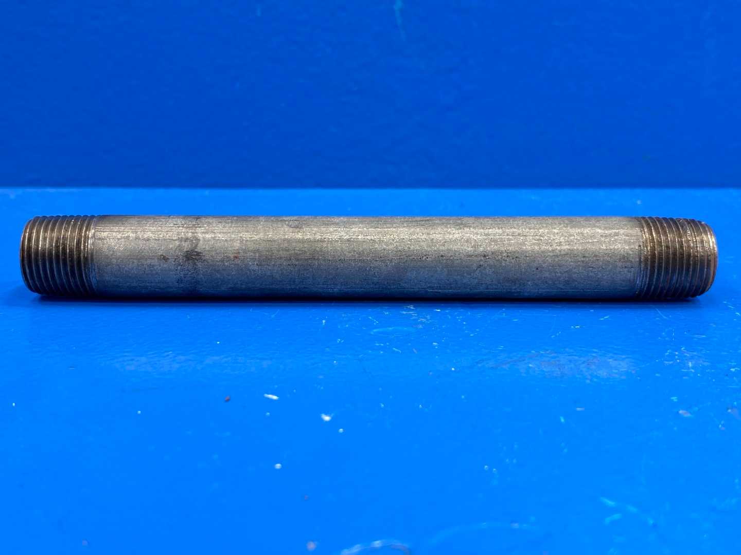 3/8" x 5-1/2" Schedule 40 Galvanized Steel Welded Pipe Nipple  (66936)