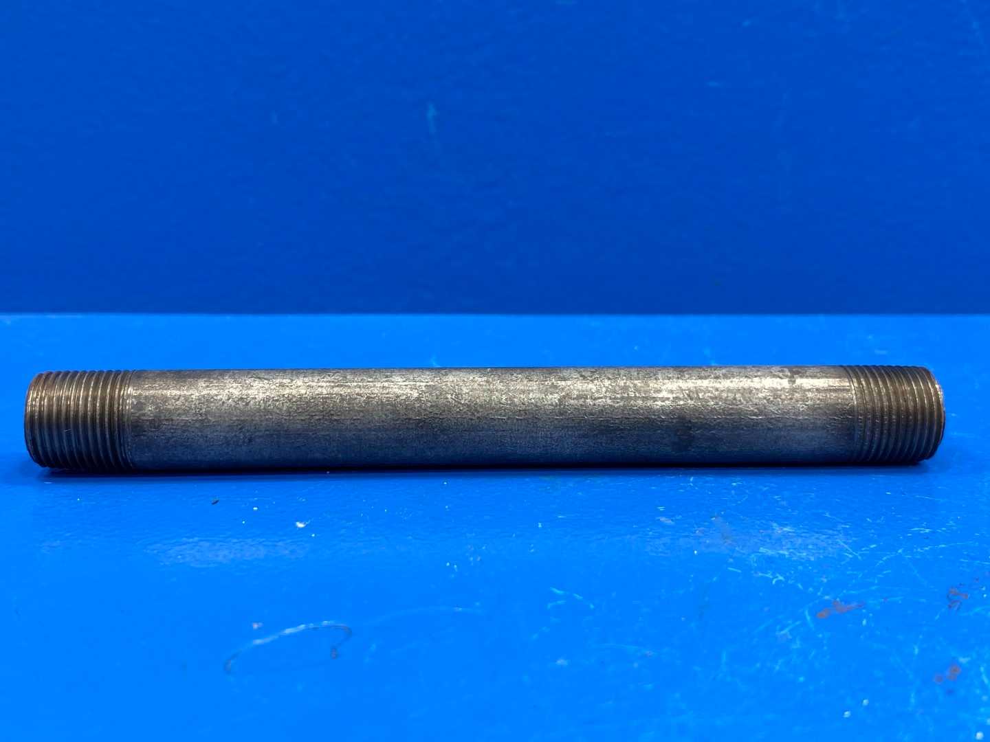 3/8" x 6" Schedule 40 Galvanized Steel Welded Pipe Nipple (66729)