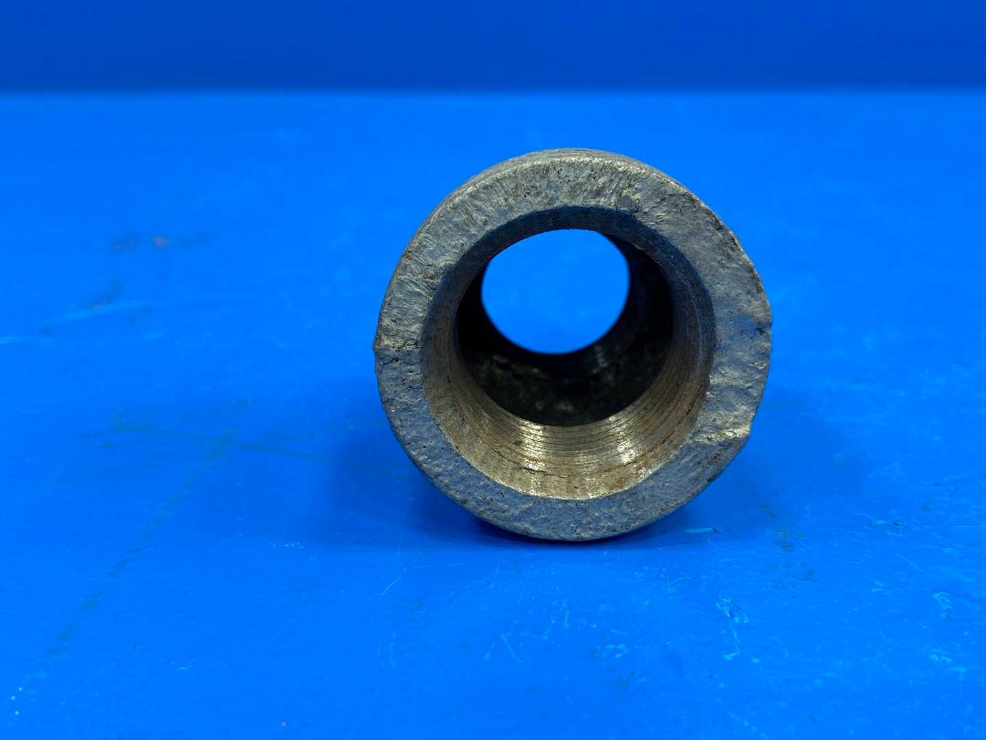 3/4" x 1/2" Class 150 Sch 40 Galv Mal Iron Reducer Coupling (Domestic) (66554)