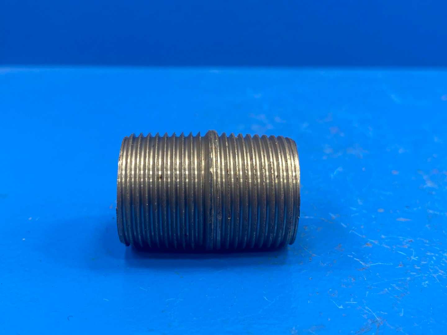 3/4" x 1-1/2" Schedule 40 Black Steel Welded Pipe Nipple (Made in USA) (4666441)