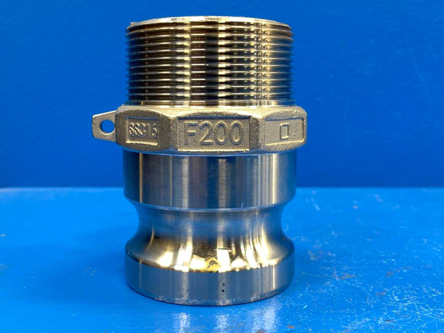 Cando F200 Cam and Groove Coupling Threaded Adapter