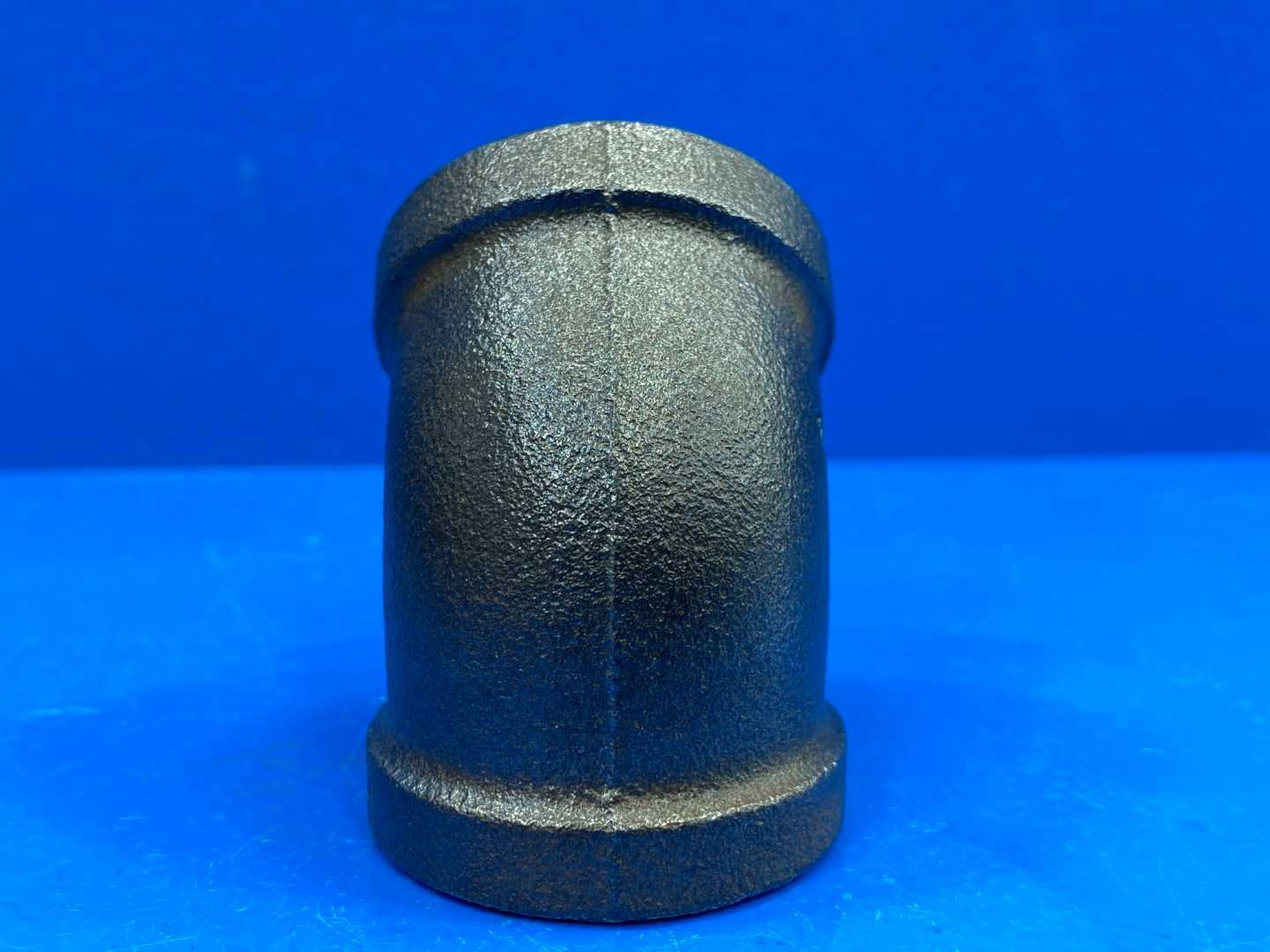 1" NPSC 45° 150 lb. Black Malleable Iron Pipe Elbow (66219)