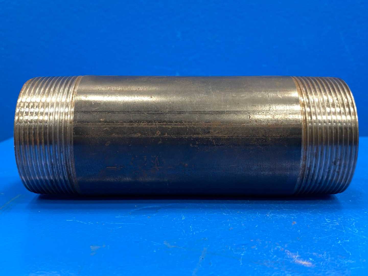 2" x 6" Schedule 40 Plain Steel Welded Pipe Nipple (66484)