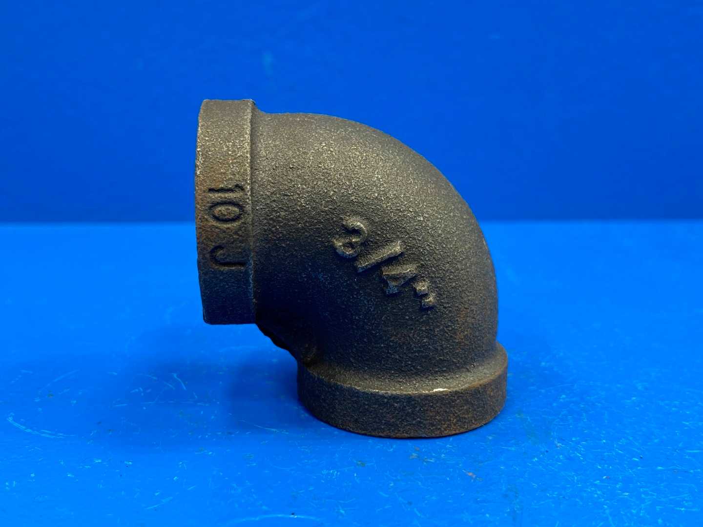 3/4" NPSC 90° 150 lb. Black Malleable Iron Pipe Elbow (66204)