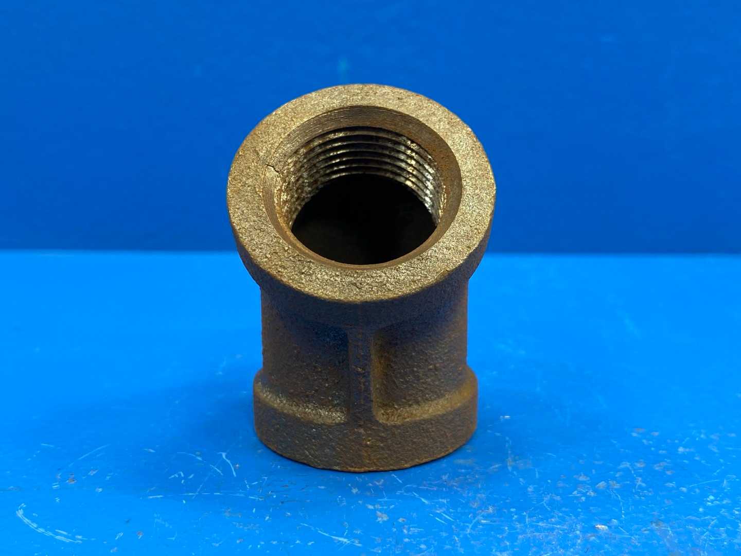 3/4" NPSC 45° 150 lb. Black Malleable Iron Pipe Elbow (66218)