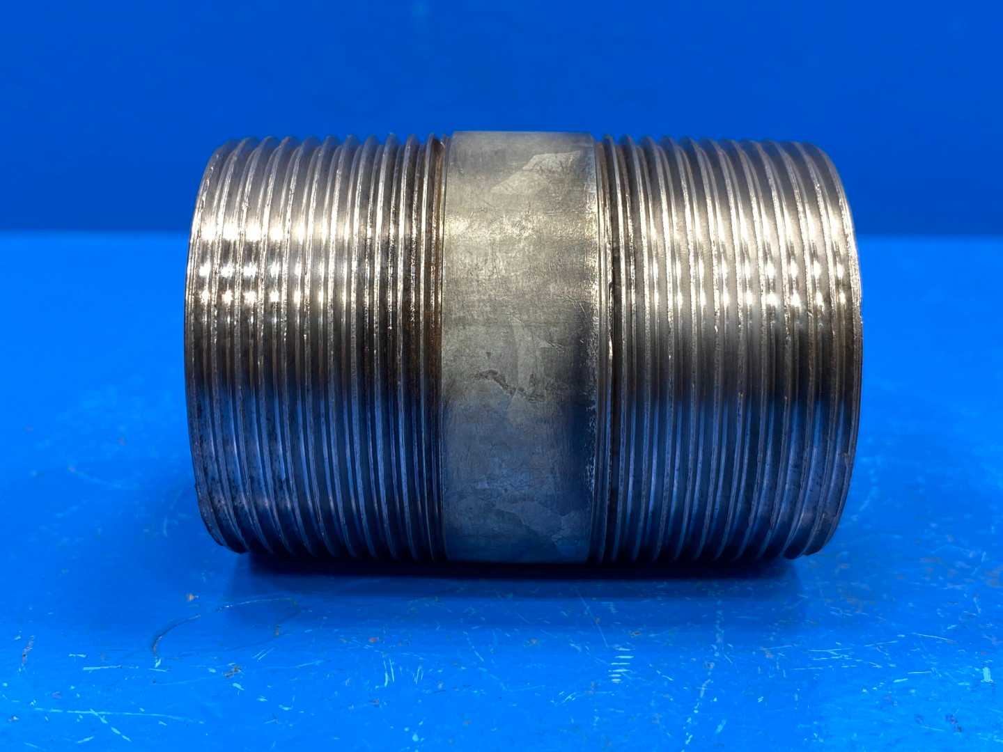 1-1/2" x 2-1/2" Schedule 40 Galvanized Steel Welded Pipe Nipple (66770) 