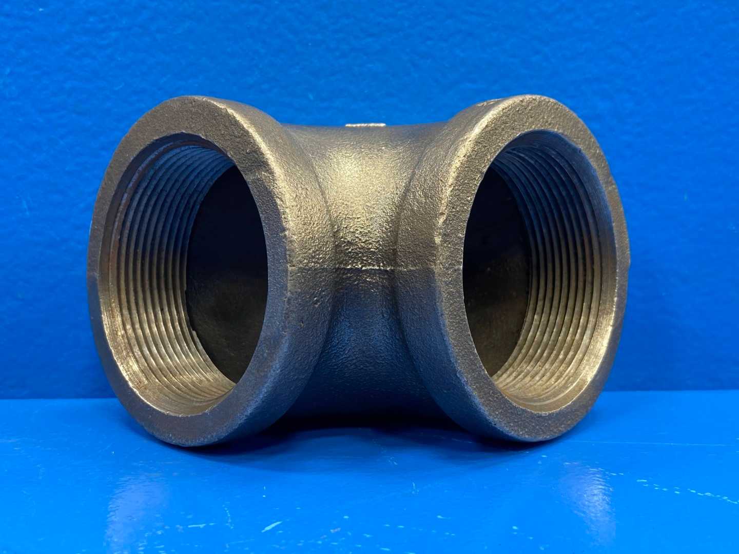 2" 90° 150 lb. Black Malleable Iron Pipe Elbow (466208)