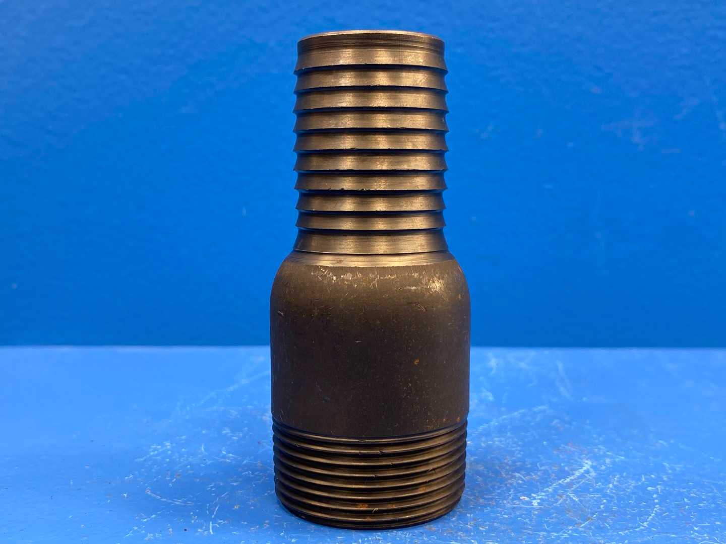 1-1/2" NPT Aluminum Hose Barb King Combination Nipple for 1-1/2" ID Hose