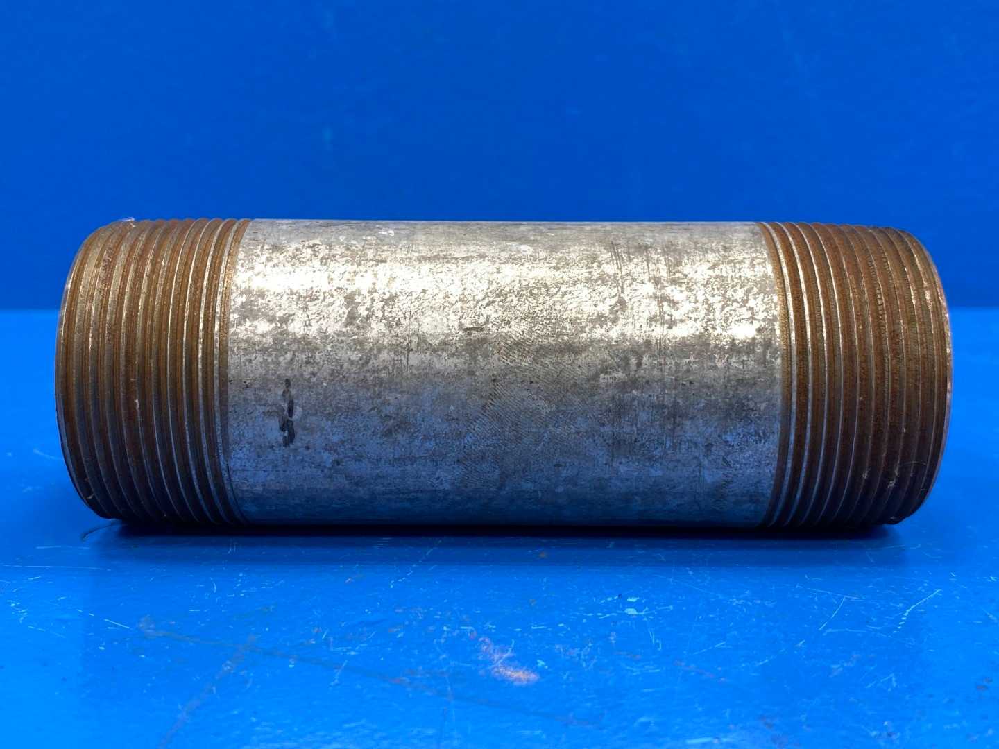 1-1/2" x 5 Schedule 40 Galv. Steel Welded Pipe Nipple ( 66775)