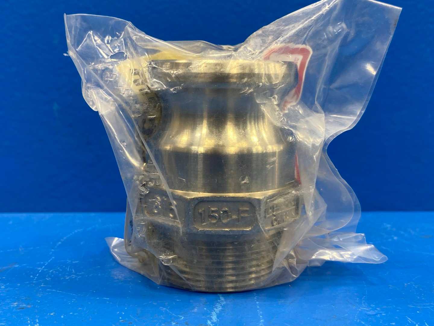 1-1/2" Male Adapter x Male NPT S/S (Part F) Cam and Groove Coupling (0400704)