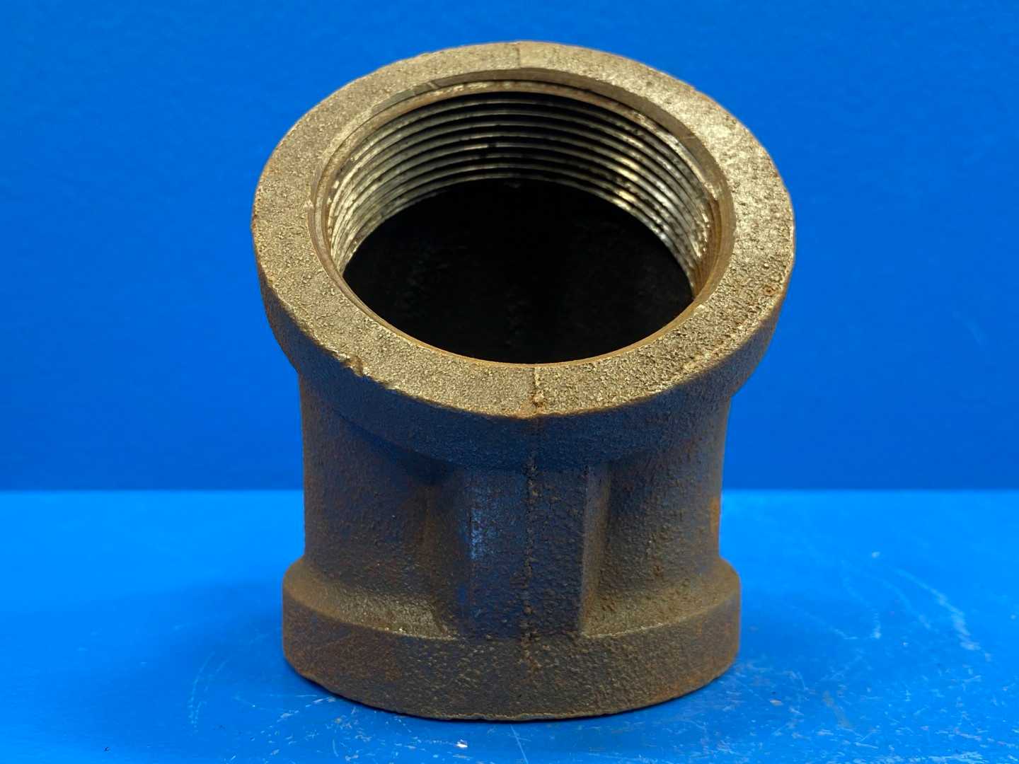 2" 45° 150 lb Black Malleable Iron Pipe Elbow (466222)